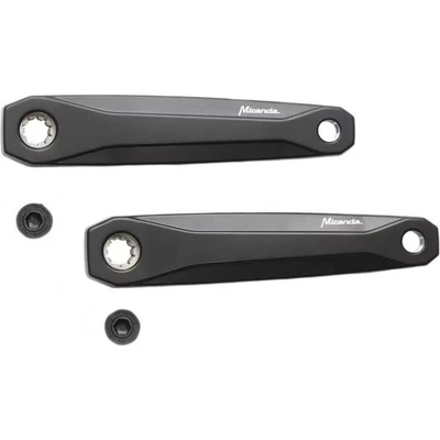 Afbeelding van Miranda Lambda e bike crankset 3 170mm zwart