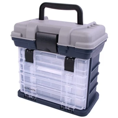 Afbeelding van Ultimate Large Storage Box incl. 4 Tackleboxen Viskoffer