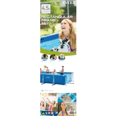 Afbeelding van Intex Zwembad Rectangular Frame 450x220x84 cm 28273NP