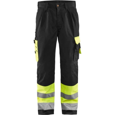 Afbeelding van Blaklader Werkbroek Hi vis 158 4 GEEL/ZWART C150