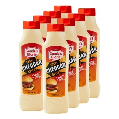 Afbeelding van Gouda’s Glorie Tasty Cheddar Style 8x 850ml