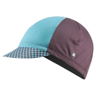 Afbeelding van Sportful Checkmate Fietspet blauw, paars unisex one size