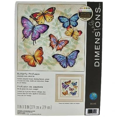 Afbeelding van Dimensions Butterfly Profusion vlinders 35145