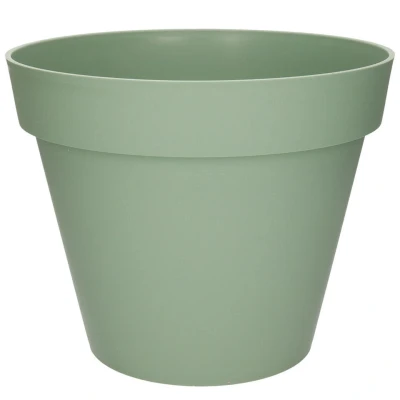 Afbeelding van EDA Bloempot groen kunststof D20 x H17 cm 3 liter