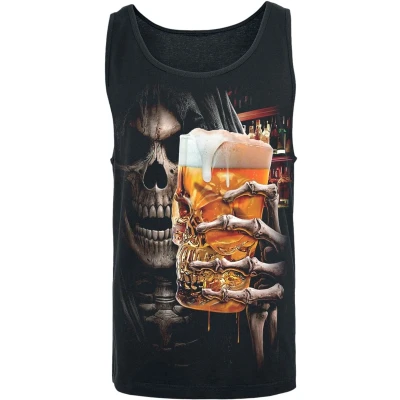 Afbeelding van Spiral Live Loud Tanktop zwart M Katoen