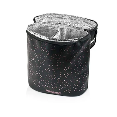 Afbeelding van Miniland Iso Double Deluxe Thermische Tas Roze