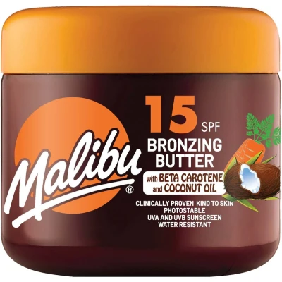 Afbeelding van Malibu Bronzing Butter With Beta Carotene SPF15 300 ml