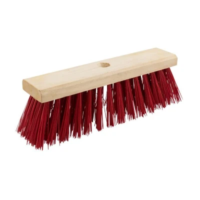 Afbeelding van Bezem nylon rood 29 cm.
