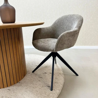 Afbeelding van Kick draaistoel Matt Taupe