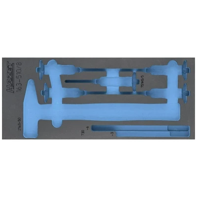 Afbeelding van Hazet 163 510L Plukschuiminlegstuk (l x b) 172 mm 392