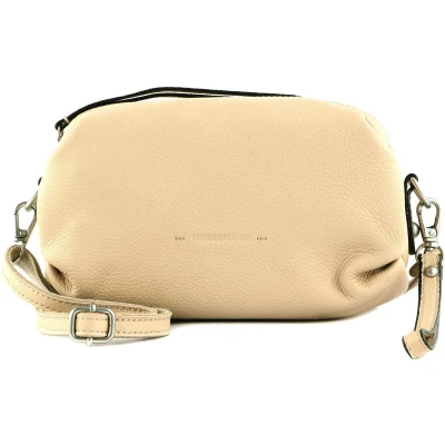 Afbeelding van FREDsBRUDER Leren Schoudertas Bloomfield BonBon Bag Beige