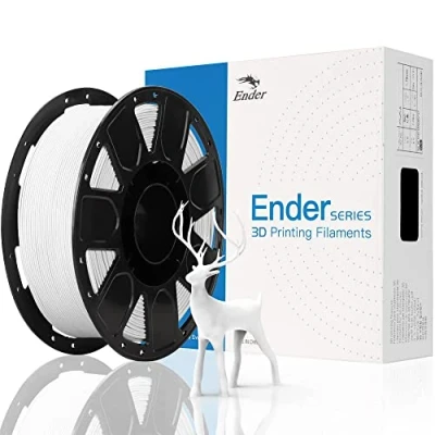 Afbeelding van Creality Officiële 3D printerfilament PLA filament 1,75 mm printer dimensionale nauwkeurigheid +/ 0,02 1 kg (2,2 lbs) spoel printmaterialen van wit