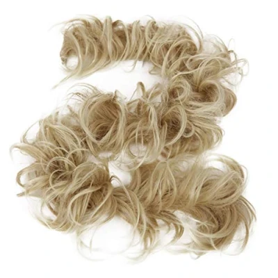Afbeelding van CAISHA XXL Haarstukje Haarwokkel Opgestoken Volumineus Gekruld Knoet Lichtblond HW26