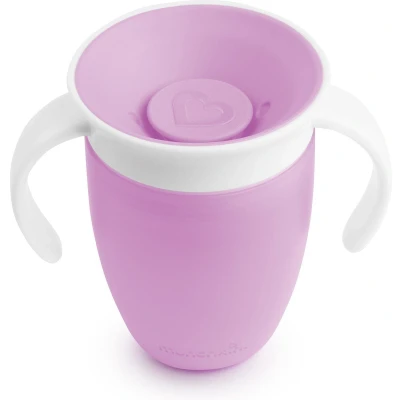 Afbeelding van Munchkin 207ml 6m+ Miracle 360 Trainer Cup Paars Anti Lek Beker