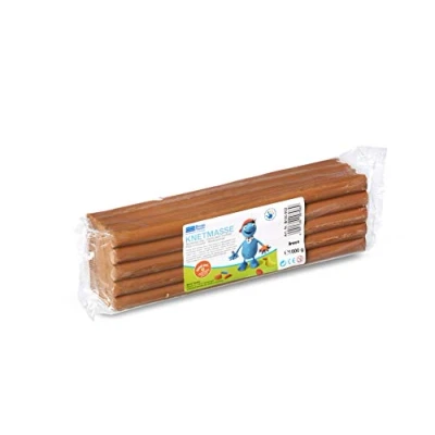 Afbeelding van Becks Plastilin B100502 Klei, bruin, 1000 g