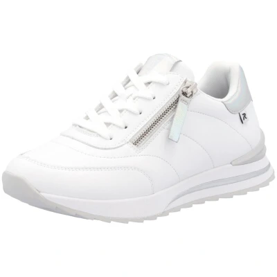 Afbeelding van Rieker Sneaker W2402 80 Wit Verwisselbaar Voetbed