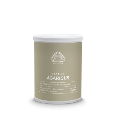 Afbeelding van Mattisson Healthstyle Biologische Agaricus Poeder 200GR