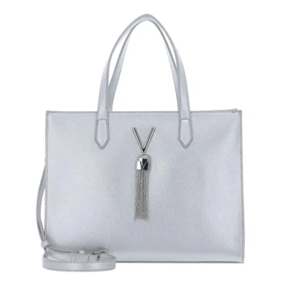 Afbeelding van VALENTINO Handtas Schoudertas Divina Shopping Bag Argento Zilverkleurig