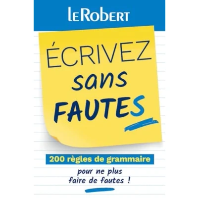 Afbeelding van Mini guide Écrivez sans fautes 200 règles de grammaire pour ne plus faire !