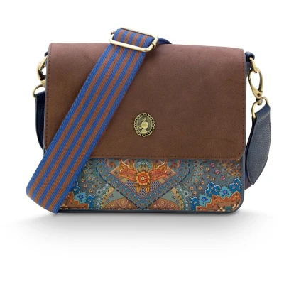 Afbeelding van Pip Studio Fenna Crossbody Tas Dames Jabali Blauw 19x6x16cm