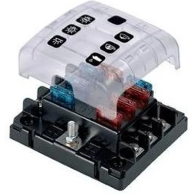 Afbeelding van BEP Marine ATC 6 voudige Afgedekte Zekeringhouder Schroefterminals