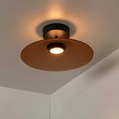 Afbeelding van Lucide MENGA Plafonnière Ø 40 cm LED Dimb. 1x11W 2700K Amber
