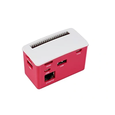 Afbeelding van Waveshare PoE Ethernet/USB HUB Box for Raspberry Pi Zero Series 3X USB 2.0 Ports 802.3af Compliant Compatible with Boards