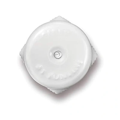 Afbeelding van Fontini Garby aansluitdoos van wit porselein, diameter 72 mm