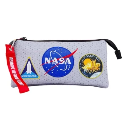 Afbeelding van NASA Etui Houston Grijs