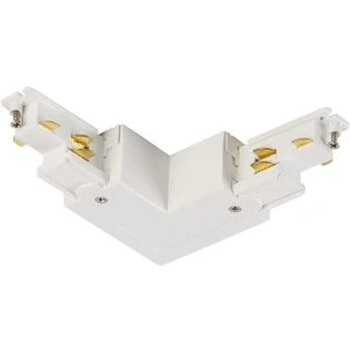 Afbeelding van SLV 1007817 S Track 230V railsysteemcomponenten L verbinder Wit