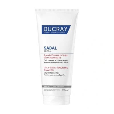 Afbeelding van Ducray Sabal Argeal Dagelijkse Tagabsorberende Shampoo 200 ml