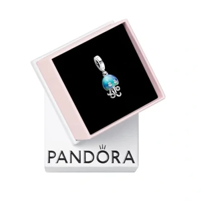 Afbeelding van Pandora 792704C01 Colour changing Kwal Hangende Bedel Bedels horloge Zilverkleur