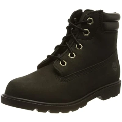 Afbeelding van Timberland Unisex kinderen 6 inch Wr Basic (peuter) enkellaars, zwart, 27 EU