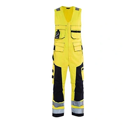 Afbeelding van Blaklader Multinorm amerikaanse overall 2678 1514 High Vis Geel/Marineblauw C150