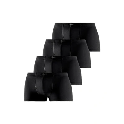 Afbeelding van s.Oliver Onderbroeken, Heren, Maat: Small, Schwarz