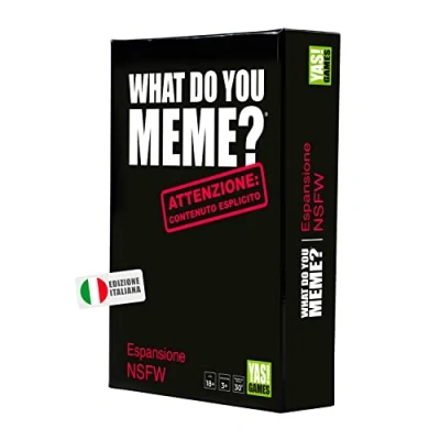 Afbeelding van Uitbreiding What Do You Meme? NSFW Yas Games De enige in het Italiaans, vanaf 18 jaar