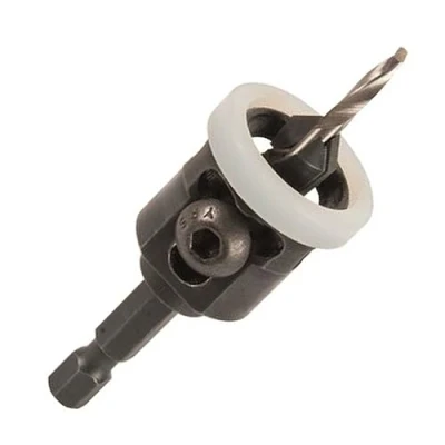 Afbeelding van Trend Snappy TCT No.10 Verzinkboor met dieptestop &amp; 3,25 mm HSS boor, Quick Release System, SNAP/CSDS/10TC, zwart