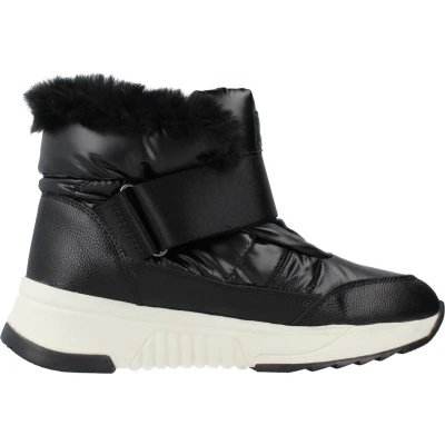 Afbeelding van Geox Snowboots, Dames, Maat: 38, Black Textiel