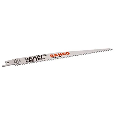 Afbeelding van Bahco Reciprozaagblad Sandflex® bimetaal voor hout en metaal 4/6 TPI 150 mm 5 delig 3940 SC 5P