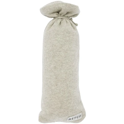 Afbeelding van Meyco Kruikenzak Basic Knit Sand Melange