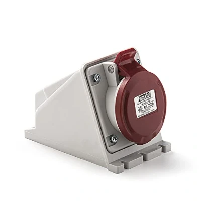 Afbeelding van FAMATEL Basisoppervlak IP44 3P+N+T 32A 380 415V rood