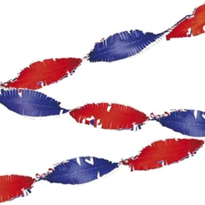Afbeelding van Draai slinger rood wit blauw 6 meter