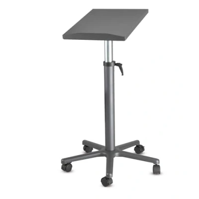 Afbeelding van MAULpro Beamertafel stervoet met wielen anthraciet metaal 1 stuk 61 x 68 120 cm MAUL