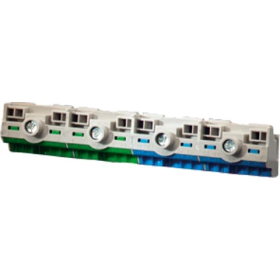 Afbeelding van HENSEL PE+NUL KLEM PER PE/NUL 2X25 8X4 MM2 9 MOD BREED