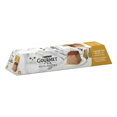 Afbeelding van Purina Gourmet Revelations Kippenvoer voor katten 24 verpakkingen 57 g