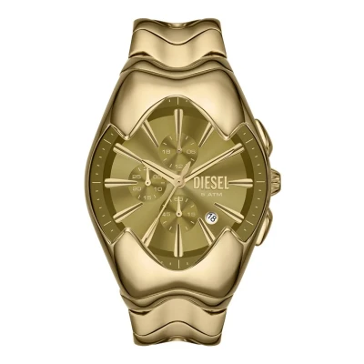 Afbeelding van Diesel Mercurial DZ4681 Horloge Staal Goudkleurig Ø 44 mm