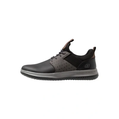 Afbeelding van Skechers Delson Axton Instappers, Heren, Maat: 45, Black/gray