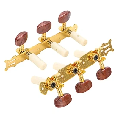 Afbeelding van 2 Stuks Gitaar String Tuning Peg, Peg Tuner Machine Heads Set Accessoires voor Klassieke