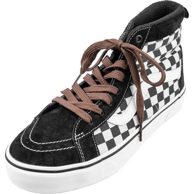 Afbeelding van Feterz Sneakerveters Platte schoenveter bruin 100cm 10 mm breed