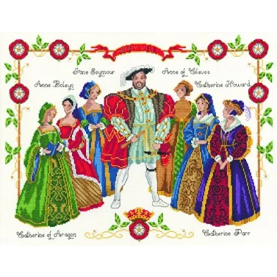 Afbeelding van DMC Henry VIII Kruissteekset, katoen, meerkleurig